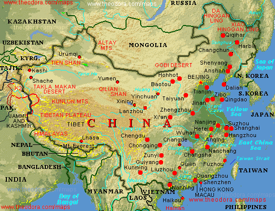 china map