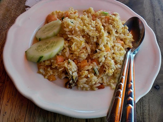 shrimp fried rice chatuchak