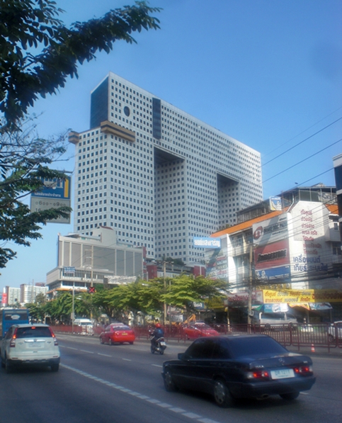 The elephant building - just one of the many amazing sights you'll see in Bangkok