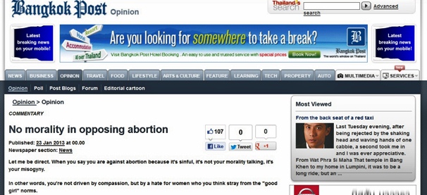 abortion in thailand