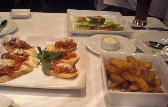 appetizers at greyhound cafe bangkok