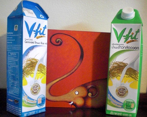 v-fit rice milk thailand