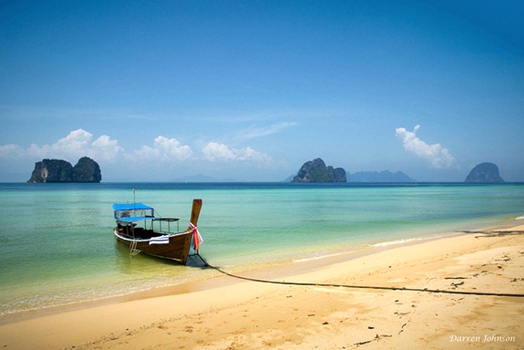 thailand beach boat