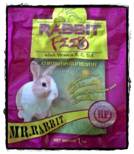 Mr rabbit rabbit pellets bangkok thailand