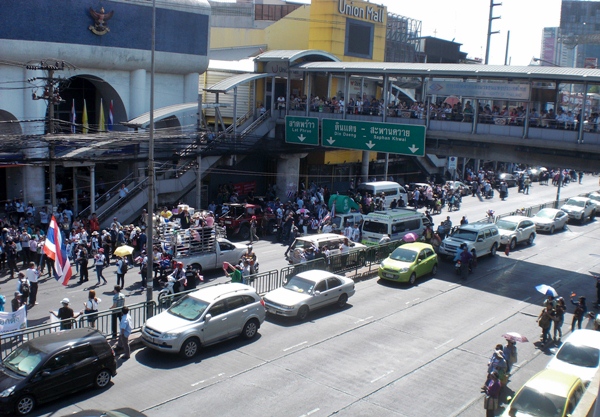 Bangkok PDRC anti government protests