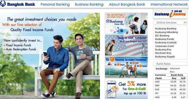 bangkok bank website
