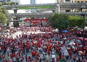 red shirts protest