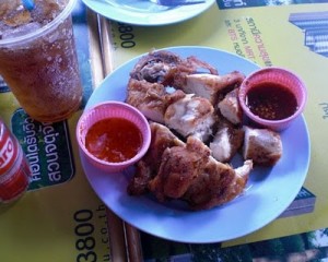 fried chicken bangkok