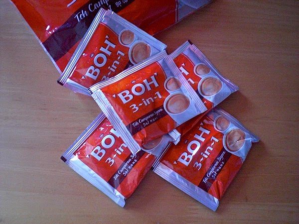 BOH instant 3 in 1 tea