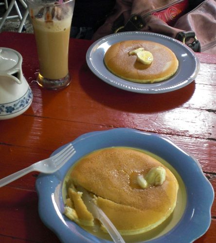 banana pancakes chatuchak bangkok