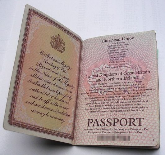 british passport