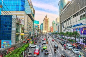 traffic bangkok