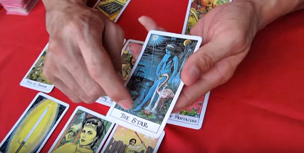 Fortune teller bangkok thailand tarot cards