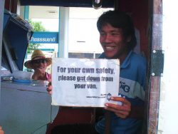 for your own safety