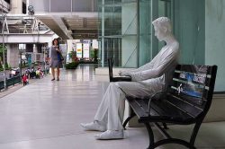SItting with his laptop...as you do!