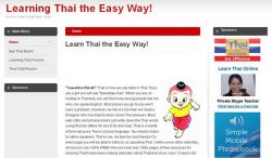 learning thai
