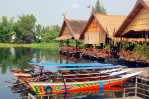 longtail boats kanchanaburi