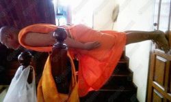 thai monk planking