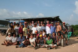 volunteer group in thailand looks like fun