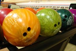 bowling balls