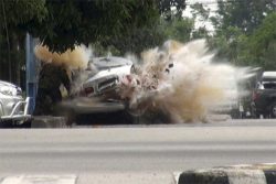bomb explosion in thailand