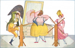 fat corset woman