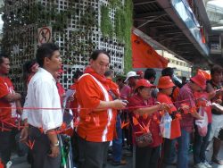 red shirt one year anniversary rajprasong