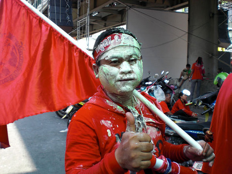 red shirts bangkok