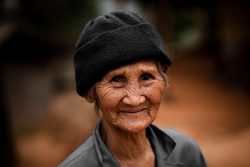old thai woman