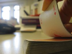 playing cards