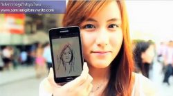 galaxy note cute thai girl