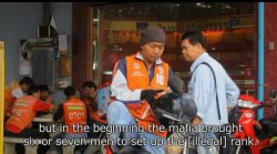 motor cycle taxi drivers