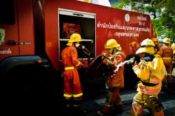 fire truck bangkok