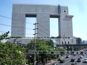 elephant building thailand