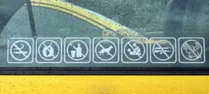 things not allowed to do in thai taxi
