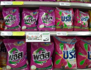 tesco lotus brand washing powder
