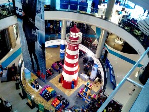 lighthouse at terminal 21 mall