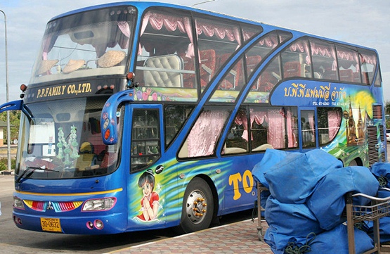 night bus thailand