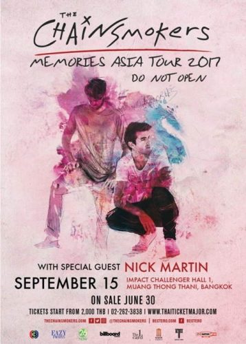 The Chainsmokers Bangkok