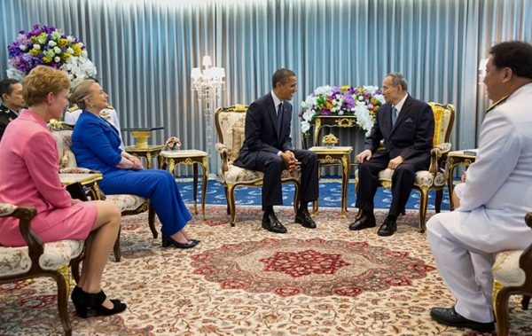 obama in thailand