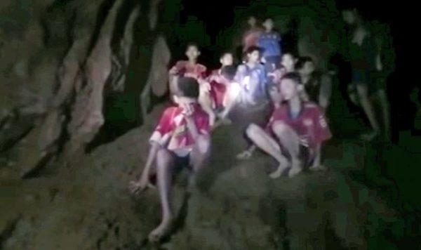 Thai boys rescued