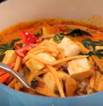 Vegan Thai Red Curry with Tofu