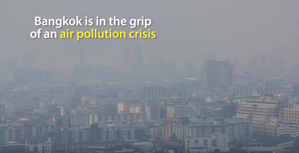 bangkok air pollution January 2019