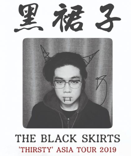 The Black Skirts in Bangkok October 6th concert Thirsty tour