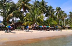 Empty beach Thailand