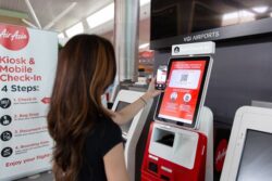 Air Asia kiosk check in