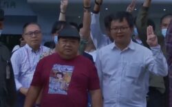 Protest leaders in Thailand