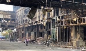 Grand Diamond City Casino fire Poipet Cambodia