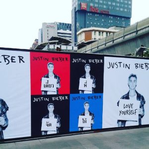 Justin Bieber in Bangkok